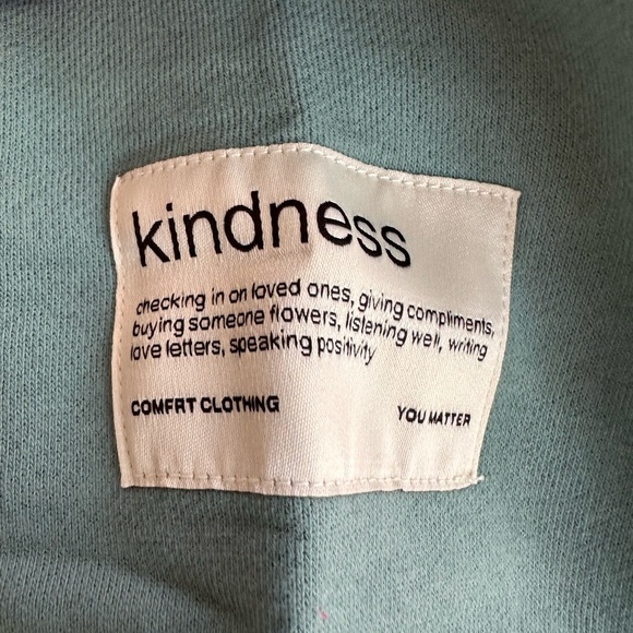 COMFRT “You Matter” Bundle in Jade!!! Hoodie & Straight Leg Sweatpants in XL - Picture 8 of 16